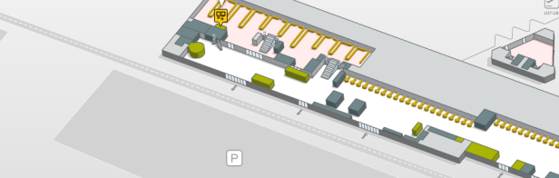 Localizacion oficinas de cambio Terminal 2 B planta 0 aeropuerto de barcelona